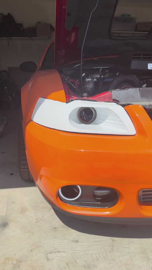 99-04 Mustang Headlight With Halo